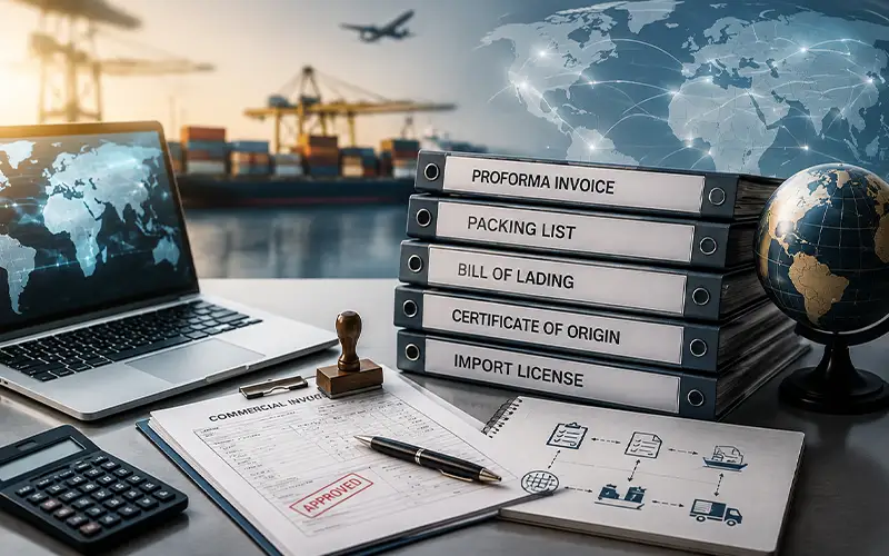 مدیریت اسناد تجاری در واردات و صادرات